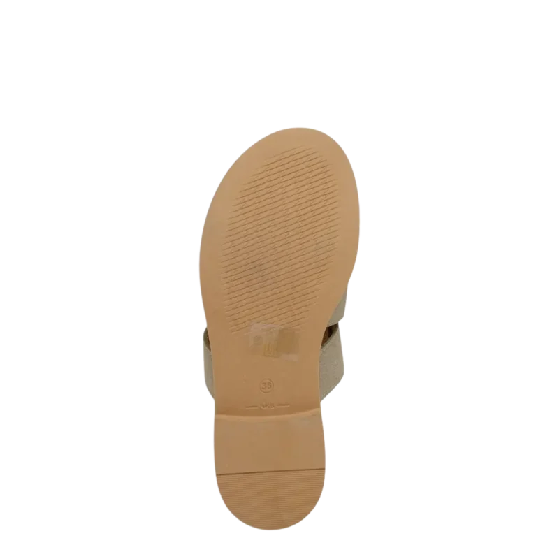Γυναικεία Fisherman Mules Ragazza 01049 Ταμπά - Τρακτερωτή Σόλα